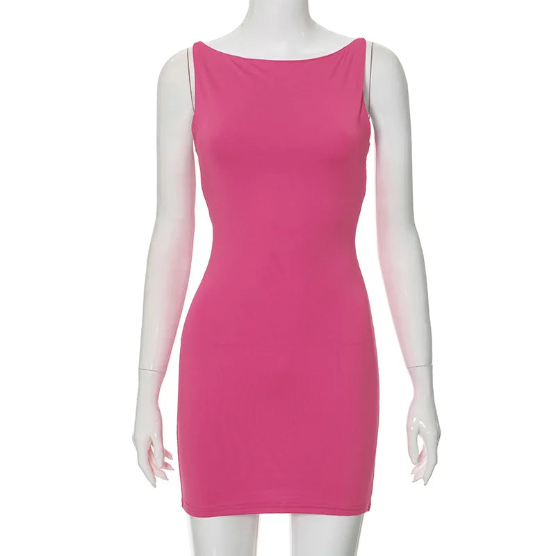 Summer Casual Fashion Mini Elegant Women Club Party Evening Dress 2026 by DERILUJA LLC