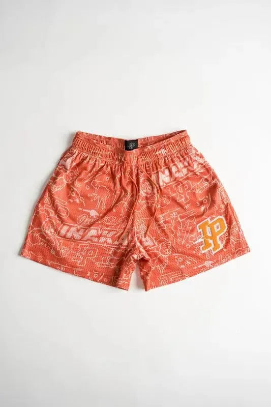 Mens Clothing IP Trend Casual Shorts Summer Fitness Sports Mesh Breathable Quick Dry Short Pants Man Beach Basketball Sweatpants by DERILUJA LLC
