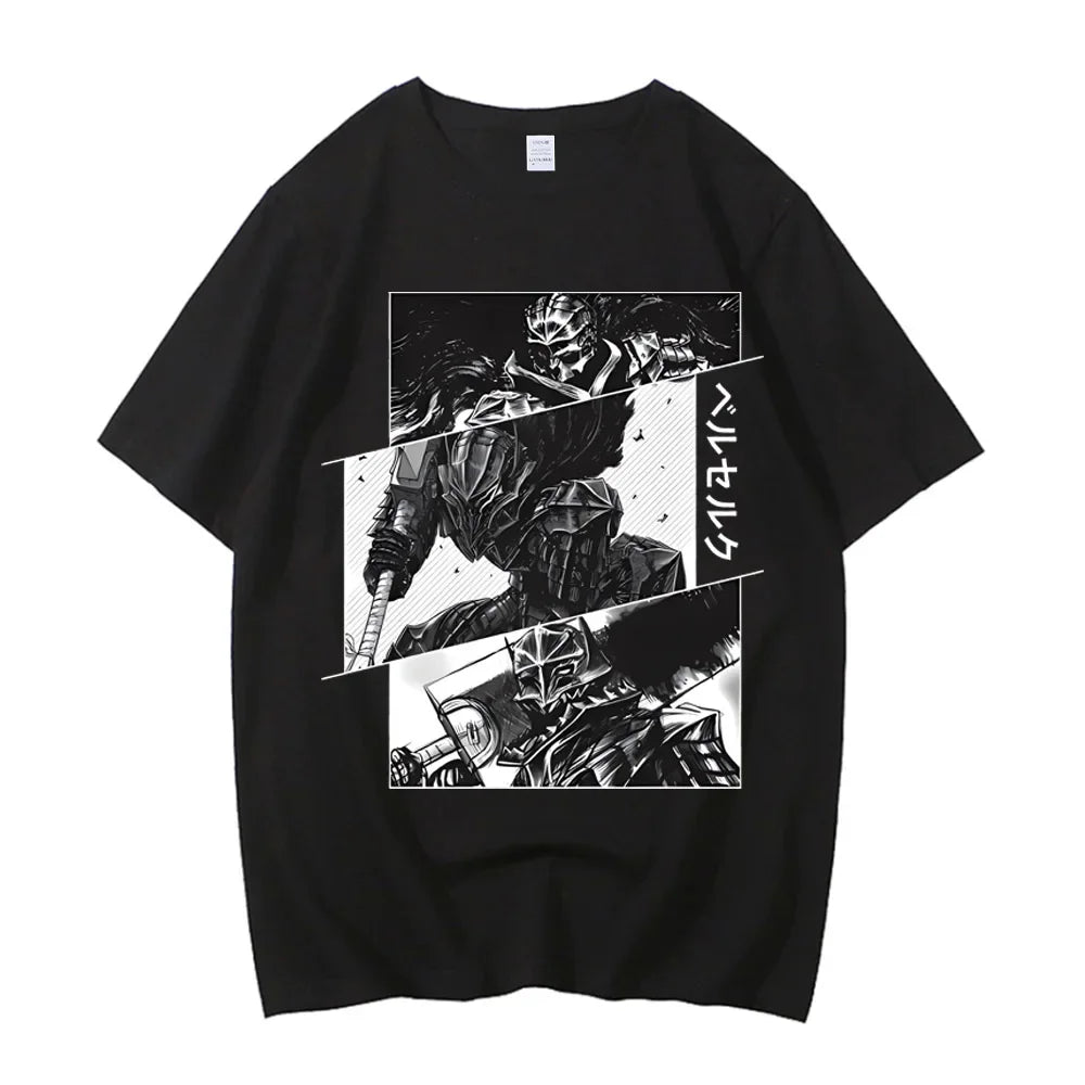 Anime Berserk T-shirt Summer Women's Short Sleeve T-shirt Printed Top 2026 Trendy T-shirt Fan Clothing Graphic T Shirts Y2K Tops by DERILUJA LLC
