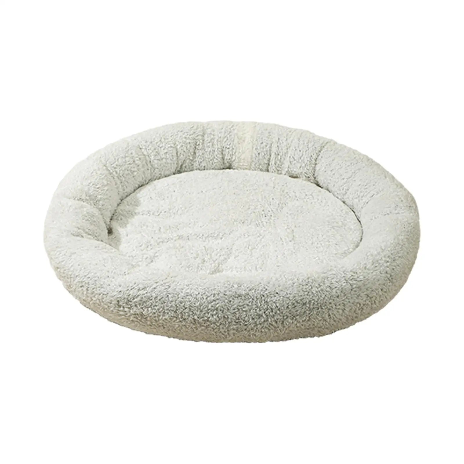 Luxurious Round Pet Bed for Furry Friends - Cozy Haven for Small by Badon Shop LLC