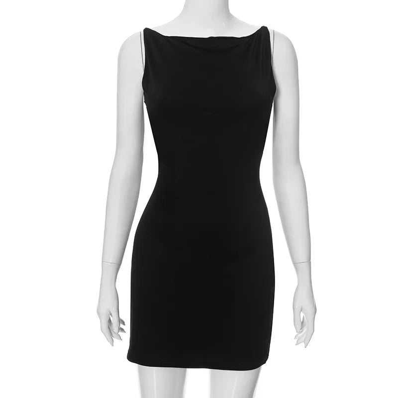 Summer Casual Fashion Mini Elegant Women Club Party Evening Dress 2026 by DERILUJA LLC