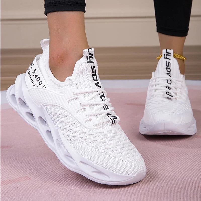 Women Sport Shoes Fashion Platform Sneakers Ladies Spring Winter Flats Running Shoes for Woman Plus Size 43 by Badon Shop LLC