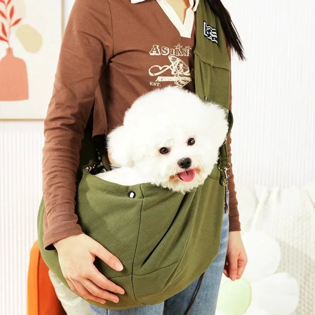 Comfortable Dog Bag Pet Crossbody Shoulder Bag Outdoor Travel Portable Cat Puppy Sling Carrier Bag Pet Carrying Supplies2025new by Badon Shop LLC