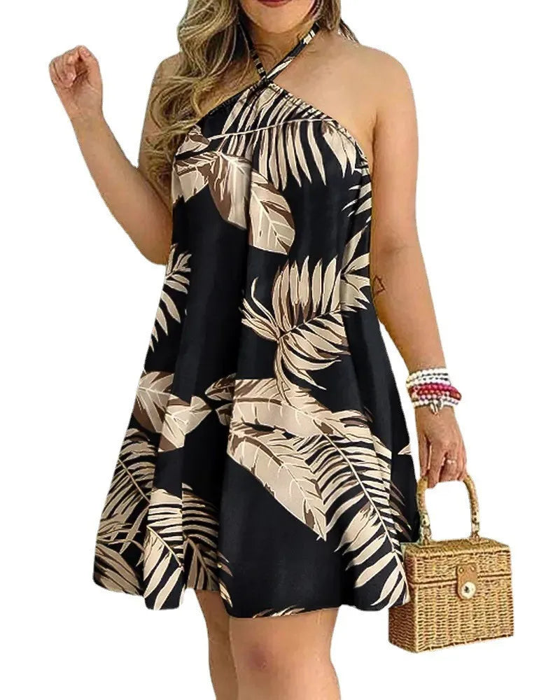 Dress Suitable for Spring Summer Beach Vacation Outfits. by DERILUJA LLC
