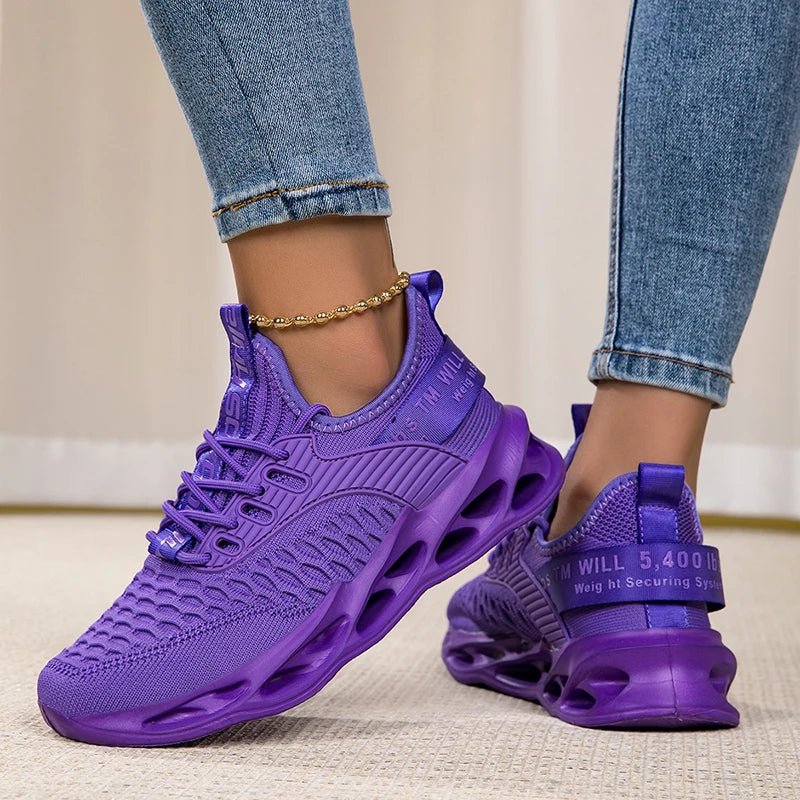 Women Sport Shoes Fashion Platform Sneakers Ladies Spring Winter Flats Running Shoes for Woman Plus Size 43 by Badon Shop LLC