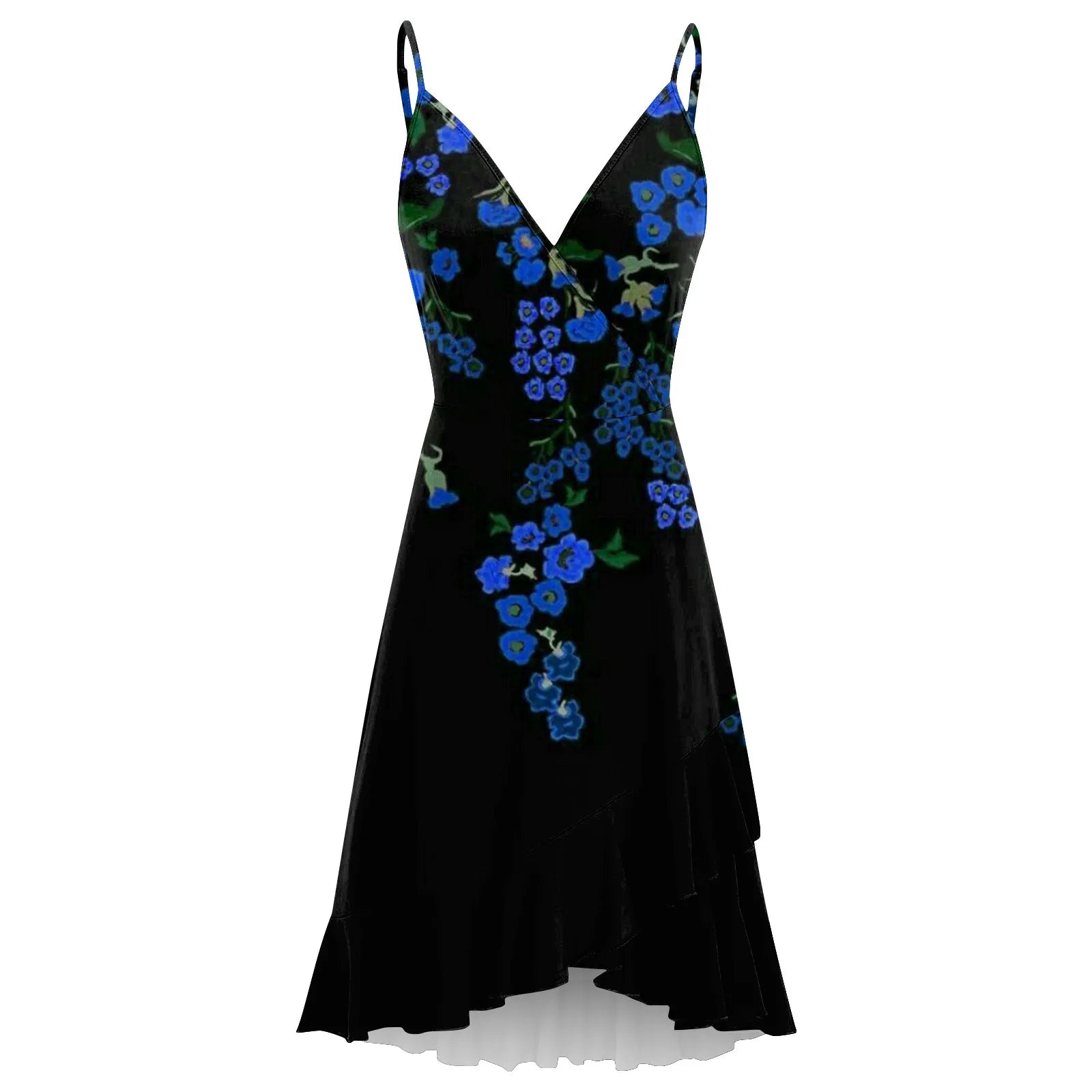 New 2026 Summer Rose print dress Women Mini Print Dress Casual Fashion Sleeveless Party Evening Mini Women's Dress Vestidos by DERILUJA LLC