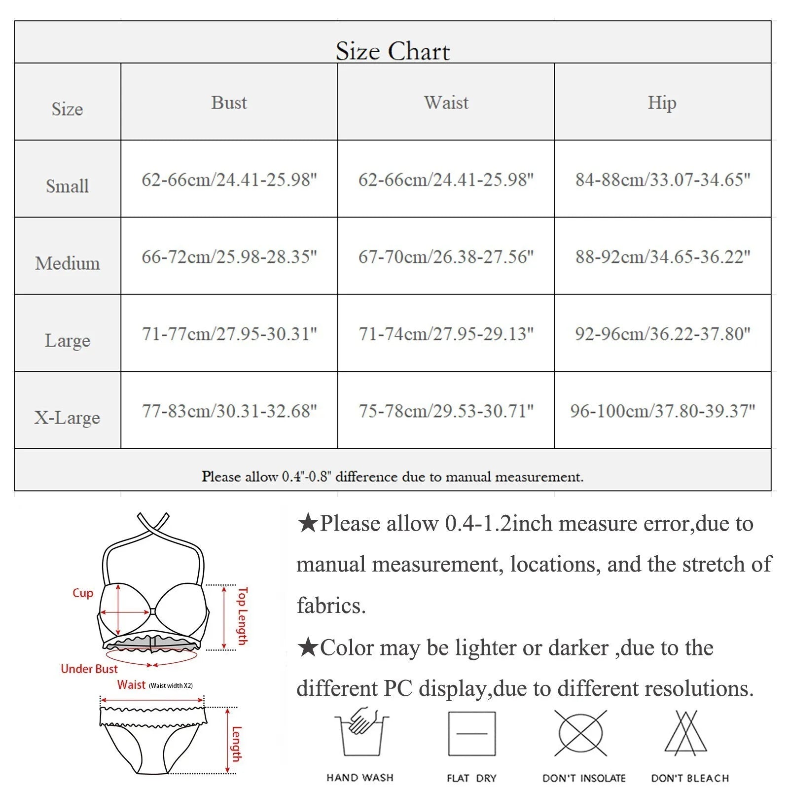 Women's Paneled Printed Swimsuit Ladies Fashion High Waist Swimsuit Two-Piece Set V-Neck Bathing Suits Female by DERILUJA LLC