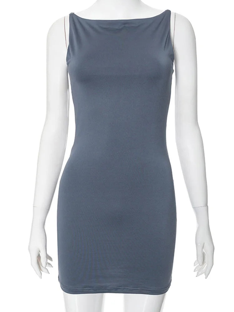 Summer Casual Fashion Mini Elegant Women Club Party Evening Dress 2026 by DERILUJA LLC