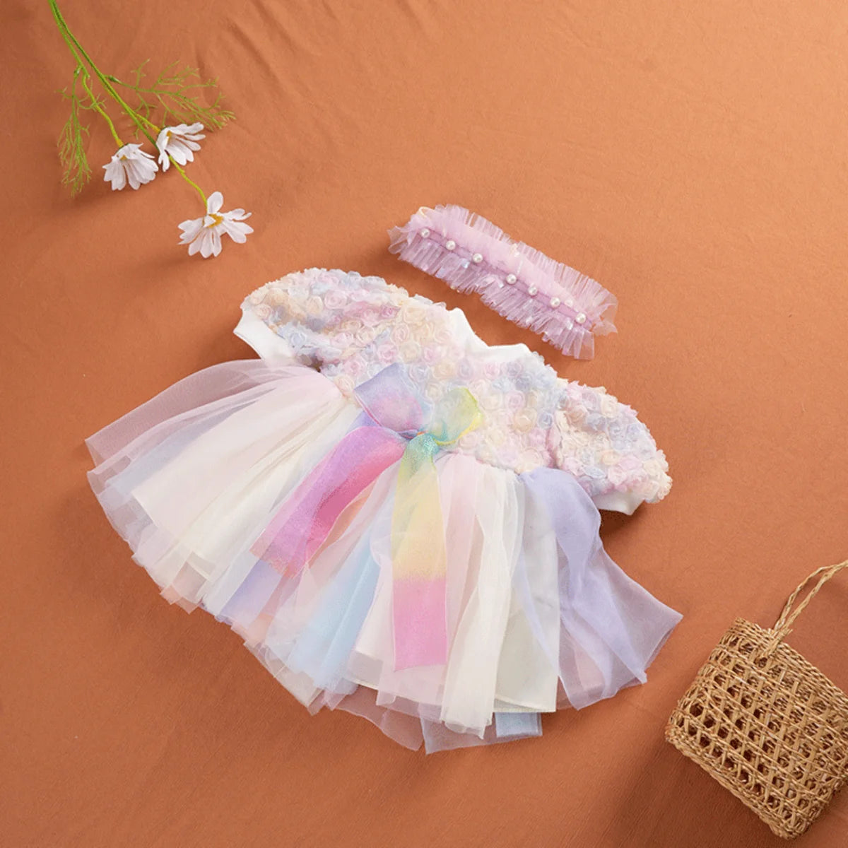 Doll Clothes Reborn Baby Dolls Clothes Dress For 55cm Reborn Doll DIY Handmade Princess Dress Dolls Accessories Kid Toy Gifts by DERILUJA LLC