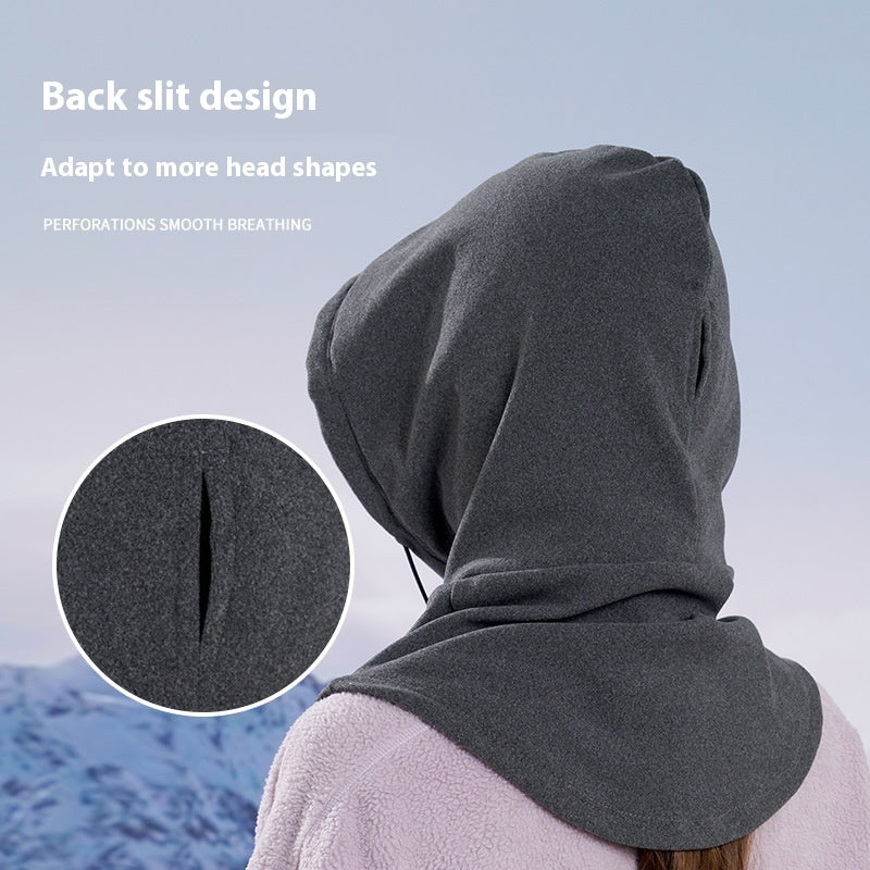 Winter Thermal Fleece Scarf Ski Face Mask Neck Warmer Hood Hat Windproof Cold Warm Riding Cap Sports Outdoor by My Store