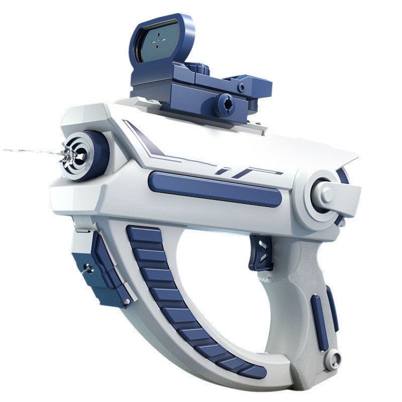 Summer Fully Automatic Electric Water Gun Rechargeable Long-Range Continuous Firing Party Game Kids Gift by DERILUJA LLC