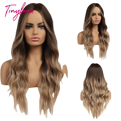 Badon marchand hair  For Women Long Hair Wigs Fake Hair