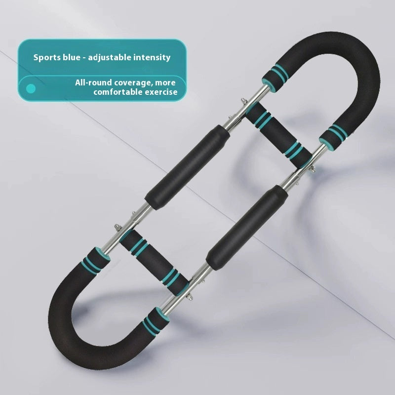 Multi-functional U-shaped Arm Strengthener Chest Trainer Adjustable Forearm Strength Exerciser Home Gym Equipment Bodybuilding by DERILUJA LLC