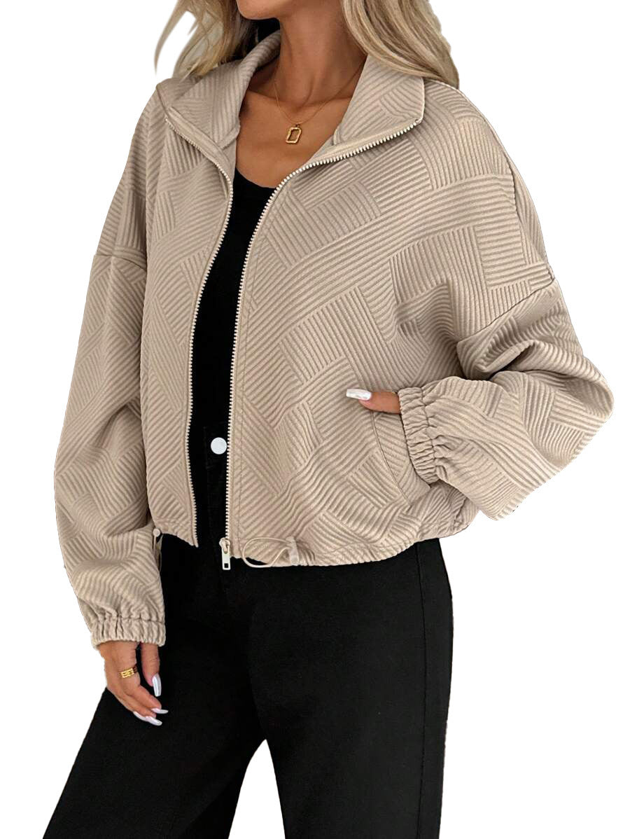 Women's Loose Baseball Uniform Coat by My Store