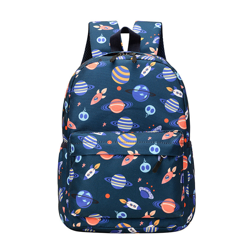 Cartoon Fashion New 3D Printing Children's School Bag by DERILUJA LLC