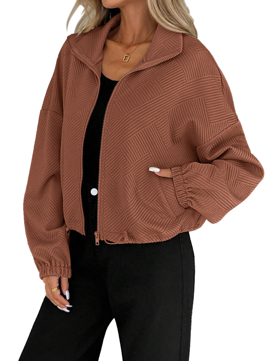 Women's Loose Baseball Uniform Coat by My Store