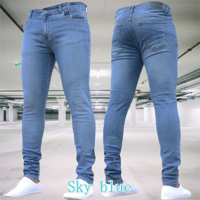 Men's Pants Retro WashingStretch Jeans