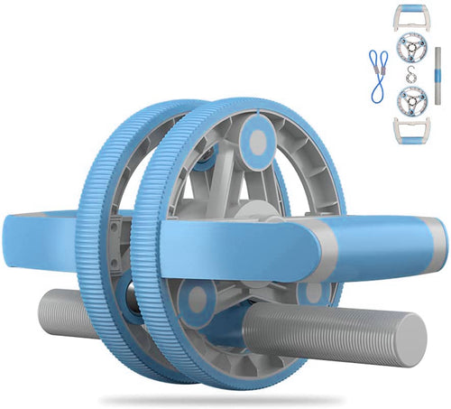 Multifunctional Abdominal Wheel Pull Strap Gym Fitness Training Set by DERILUJA LLC