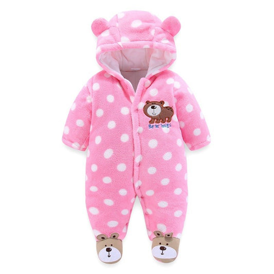 Newborn Clothes Winter Onesies Fall Winter by DERILUJA LLC