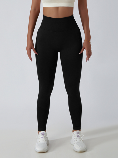 Outdoor Running Fitness Pants Butt-lifting Yoga Pants HW5PYK9UQL