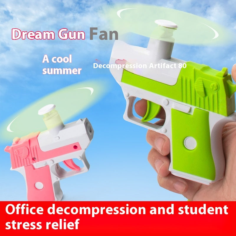 Radish Gun Little Fan Mini-Portable by DERILUJA LLC