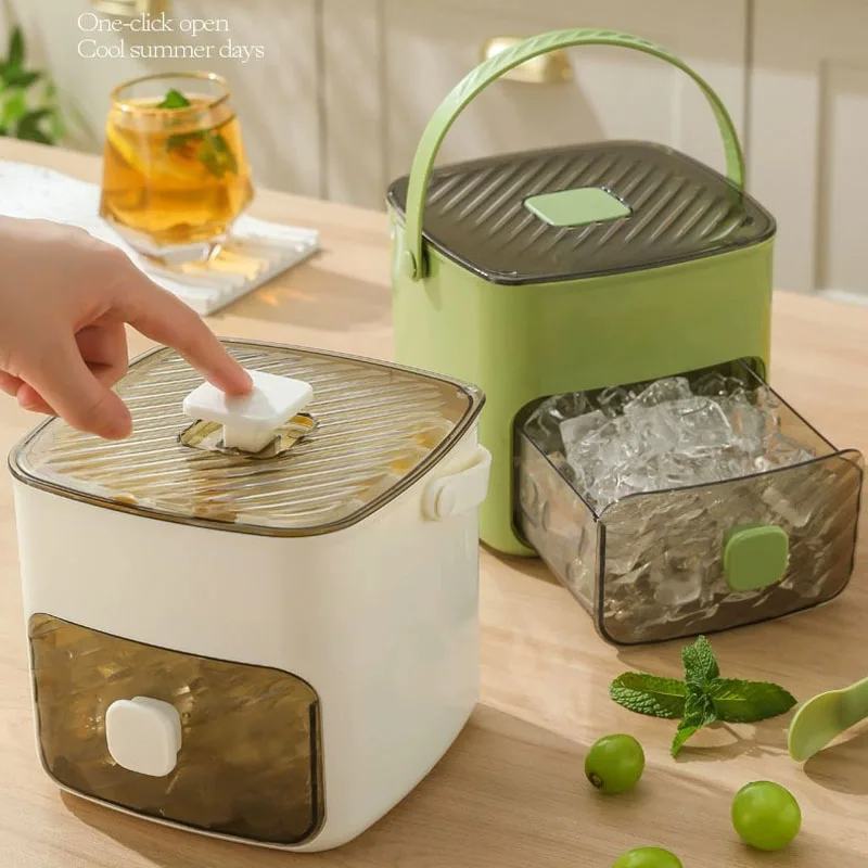 48 Grid Ice Cube Mold Reusable Refrigerator Ice Maker One-touch Easy Release Homemade Ice Cube Tray Mold Home Ice Making Tool by DERILUJA LLC