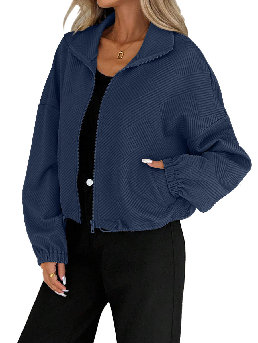 Women's Loose Baseball Uniform Coat by My Store