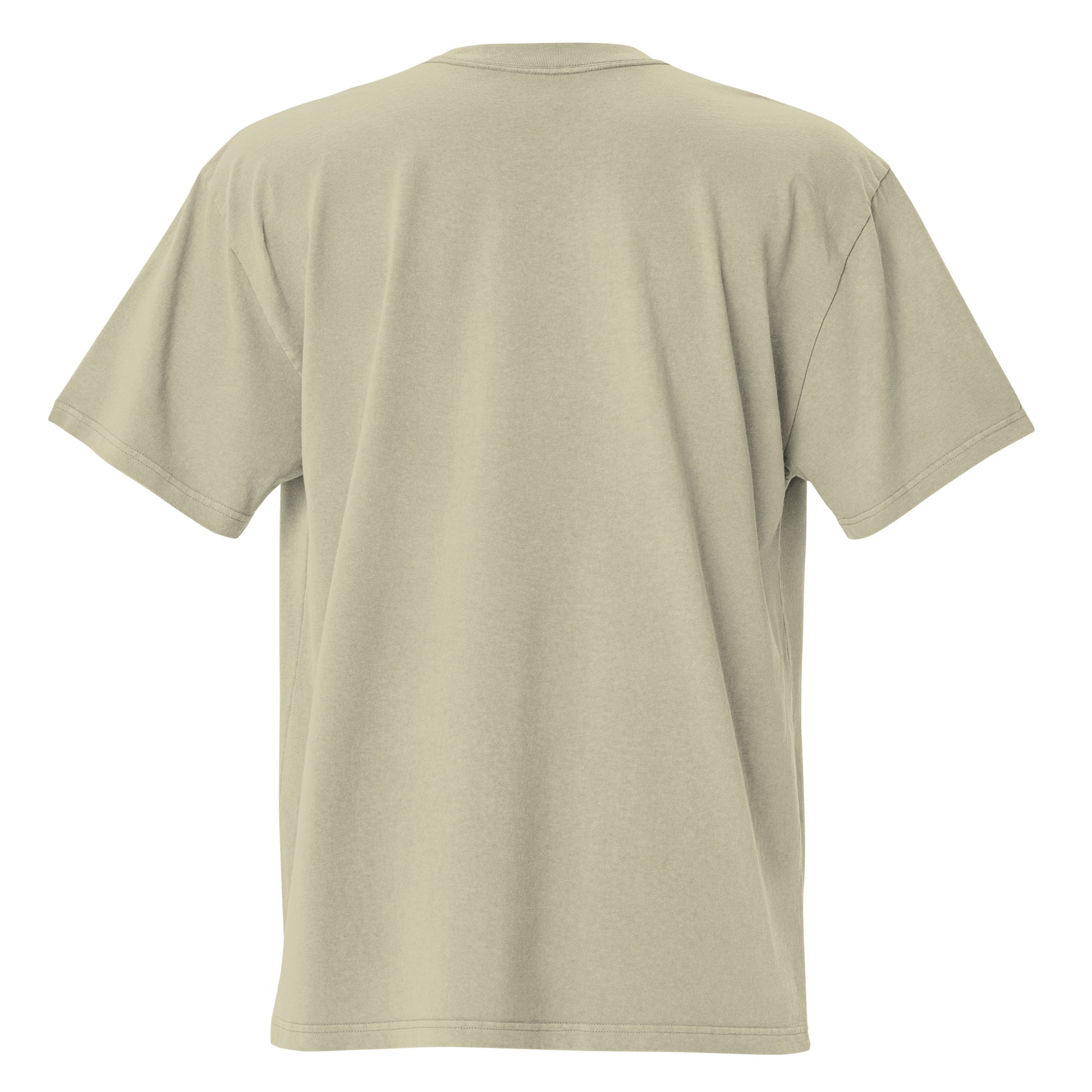 Oversized faded t-shirt by DERILUJA LLC