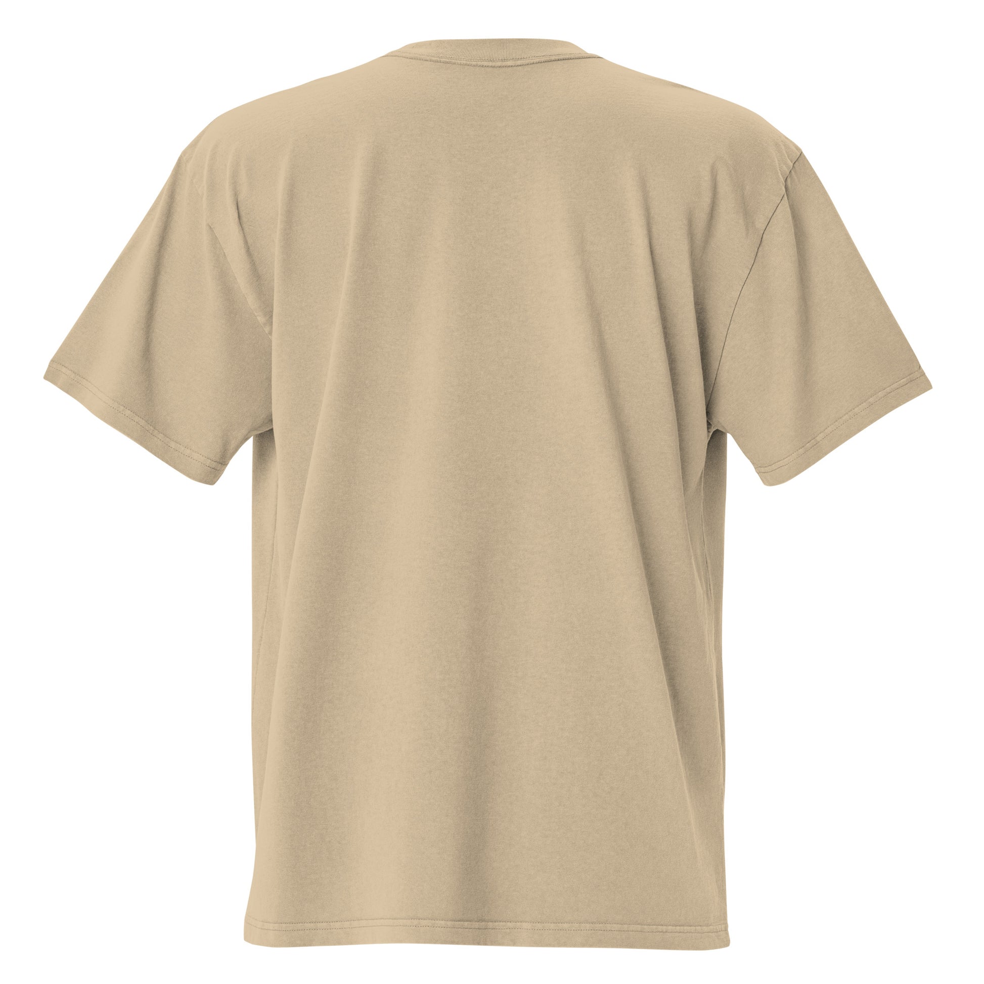 Oversized faded t-shirt by DERILUJA LLC