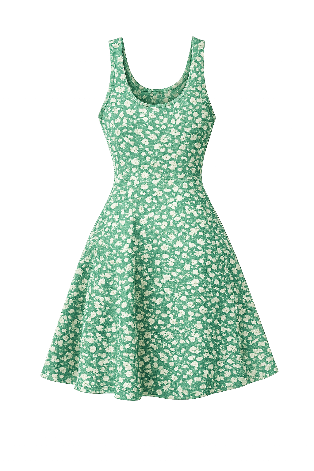 Women's Floral Spaghetti Strap Mini Sundress 2026 by DERILUJA LLC