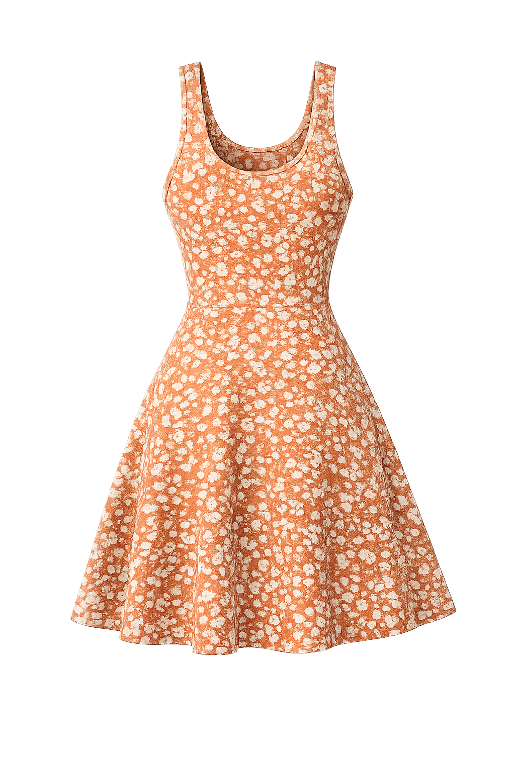 Women's Floral Spaghetti Strap Mini Sundress 2026 by DERILUJA LLC