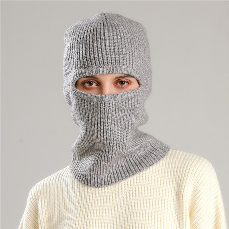 Pullover Cap Scarves Mask