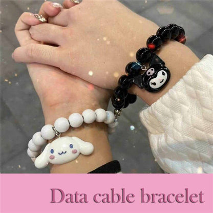 Data Line Bangle  Bracelets