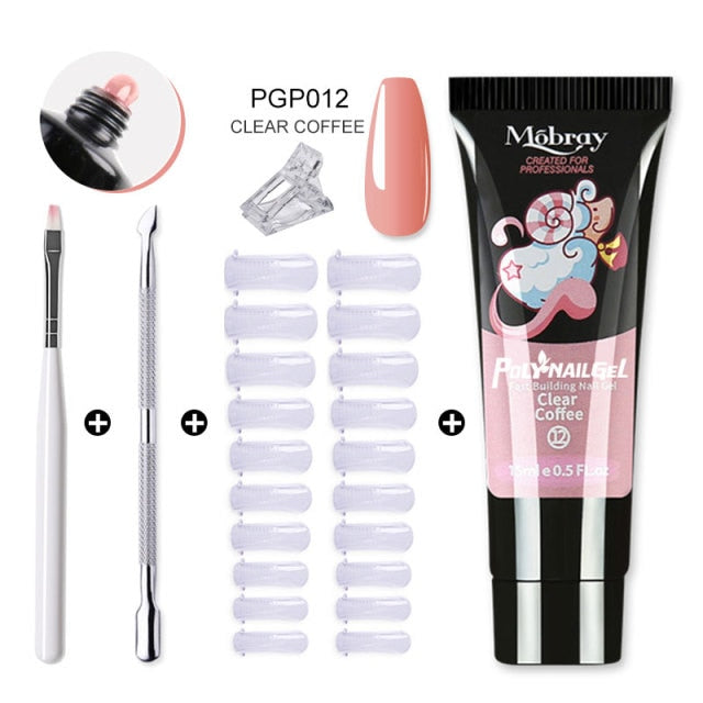 Poly Nail Gel Set