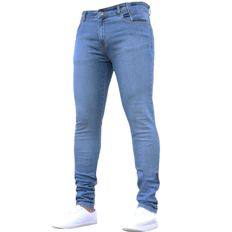 Men's Pants Retro WashingStretch Jeans